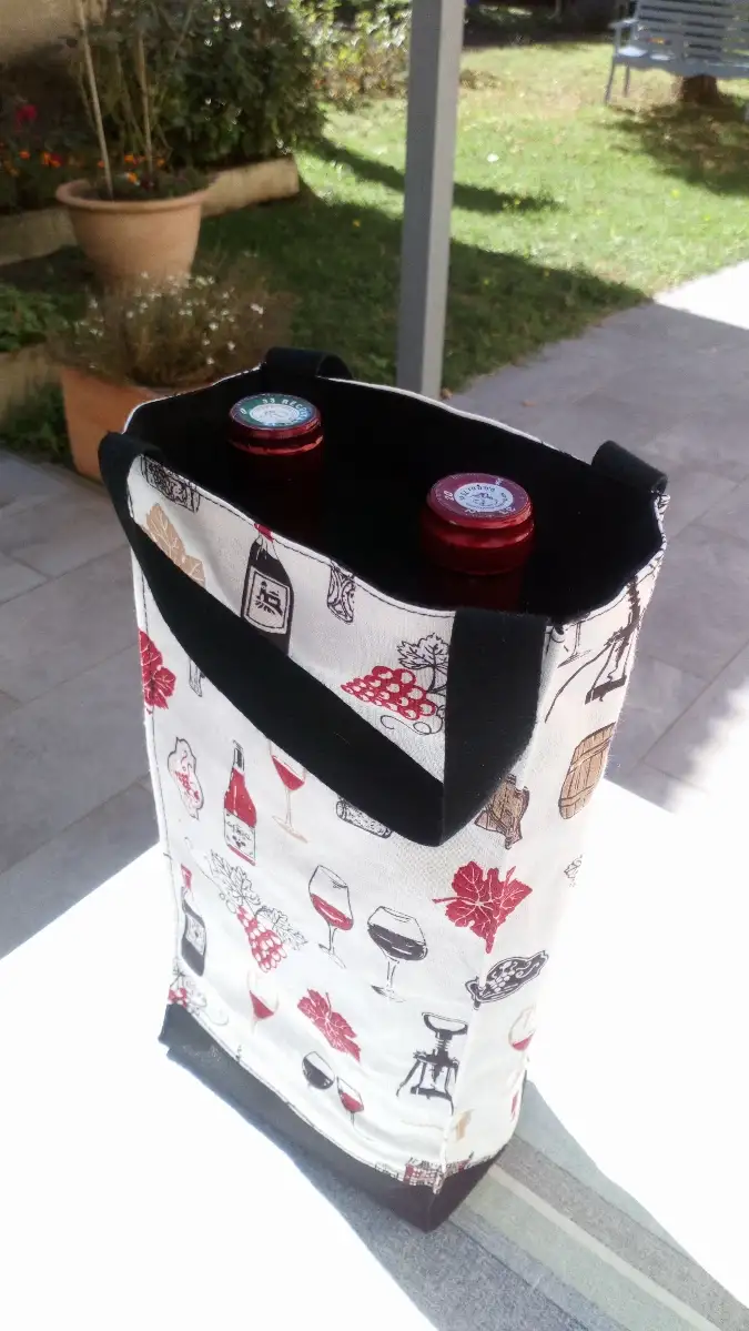 Sac pour 2 bouteilles de vin